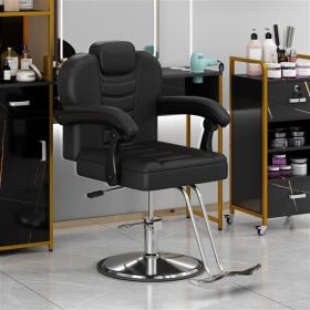 Classic Reclining Barber Chair With Sand Dragon Chair