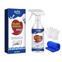 Jue-Fish Mildew Removal Spray, Clean Mildew Stains On Bathroom Tile Walls And Ceiling Multi-Functional Mildew Stain Spray