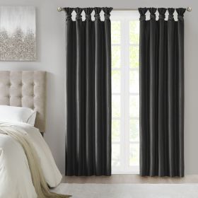 Twist Tab Total Blackout Window Curtain Panel(Only 1 Pc Panel)