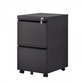 File Cabinet/Office lock design/Fully Assembled Except Wheels (Option: as picture)