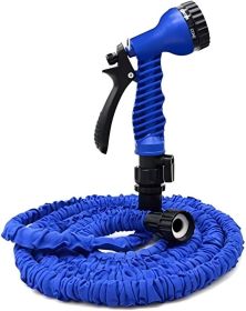 100FT Garden Hose And Garden Irrigation Tool (Color: Blue)