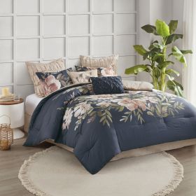 8 Piece Cotton Comforter Set (Color: as Pic)